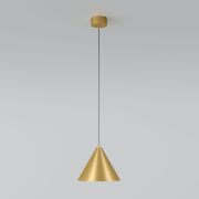 Светильник подвесной светодиодный Conus 16W 4000K золотой 50316 LED