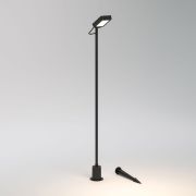 Светильник садово-парковый светодиодный Joli черный 35182/F черный