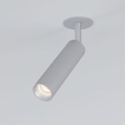 Встраиваемый светодиодный светильник Diffe серебряный 25040/LED