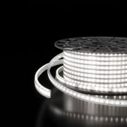 Светодиодная лента двухрядная Premium 220 В 18 Вт/м 180 Led/м 2835 IP65, холодный белый 6500K, 50 м LS011 220V