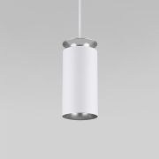 Подвесной светодиодный светильник DLS021 9+4W 4200К белый матовый/серебро