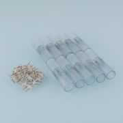 Переходник для круглого светодиодного гибкого неона LS003 220V 2835 16мм (10 шт.) PSL-11