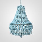 Подвесная люстра Chanteuse Chandelier Turquoise
