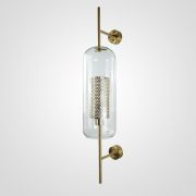 Настенный светильник CATCH WALL cylinder L78 brass