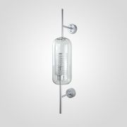 Настенный светильник CATCH WALL cylinder L67 stell