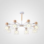Потолочная люстра CORF B3 White 8 lamps