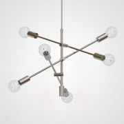 Люстра на штанге Mobile Chandelier - Large 6 хром