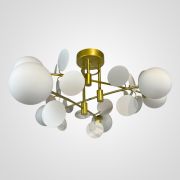 Потолочная люстра Light of MATISSE B D80 Gold White