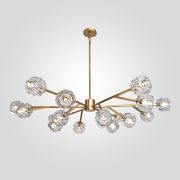 Люстра на штанге Boule De Cristal Round Chandelier 18