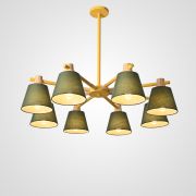 Люстра на штанге NATURA A GREEN 8