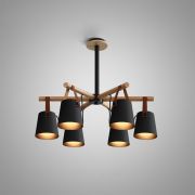 Люстра на штанге NATURA C6 black