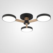 Потолочная люстра TURNA 3 Black