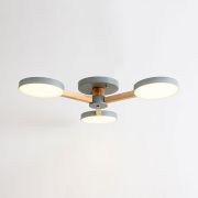 Потолочная люстра TURNA 3 Gray