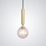 Подвесной светильник RAFFIN Gold/Transparent