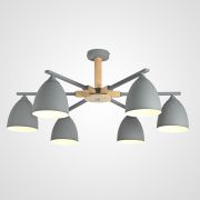 Потолочная люстра NOA 6 Gray