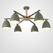 Потолочная люстра NOA 6 Olive