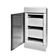 Щиток СП Тусо 36мод. с прозр. двер. 547х299х103мм сер. Рувинил 68136СП