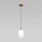 Подвесной светильник со стеклянными плафонами 50357/1 латунь