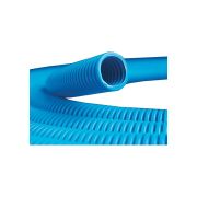Труба гофрированная ППЛ гибкая легкая d32мм с протяжкой син. (уп.25м) DKC 11932